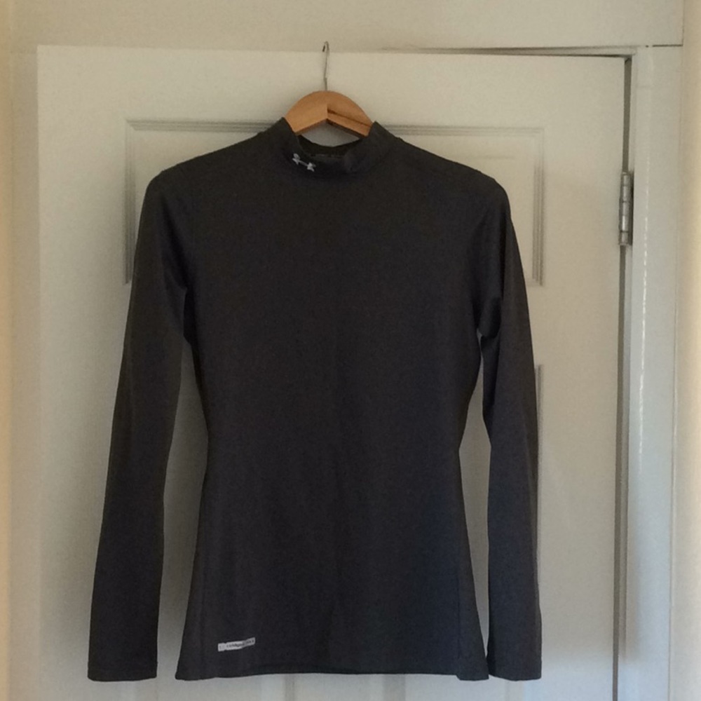 Grey under armor long sleeve